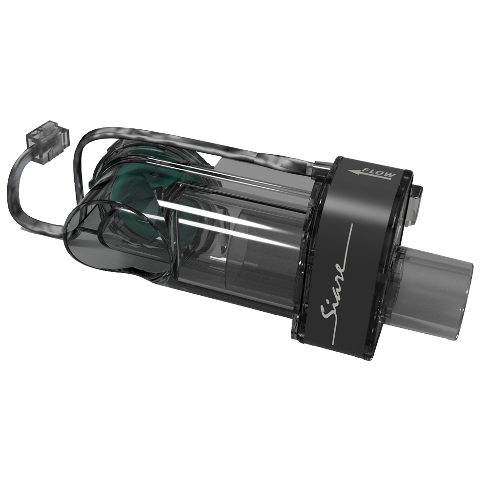 Válvula espiratoria y sensor de flujo